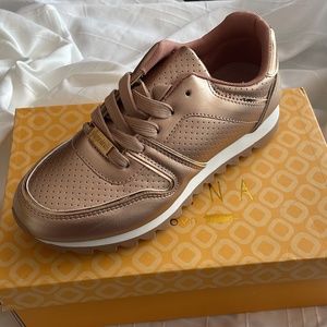 Rose Gold Sneakers